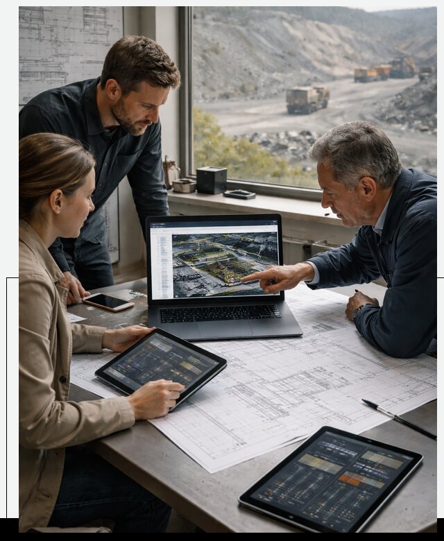 Разработка и внедрение систем для горнодобычи в Южном-Сахалинске