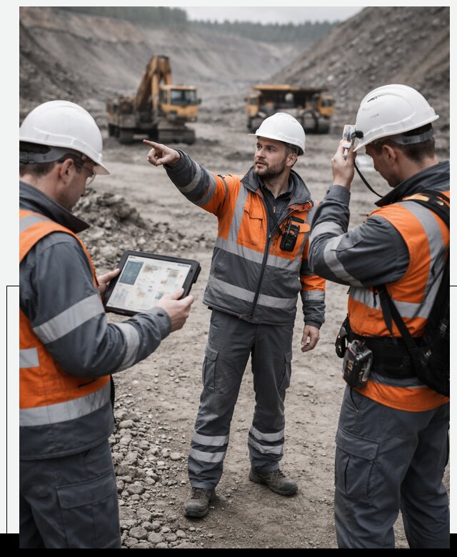 Система контроля персонала для горнодобывающей отрасли в Южном-Сахалинске