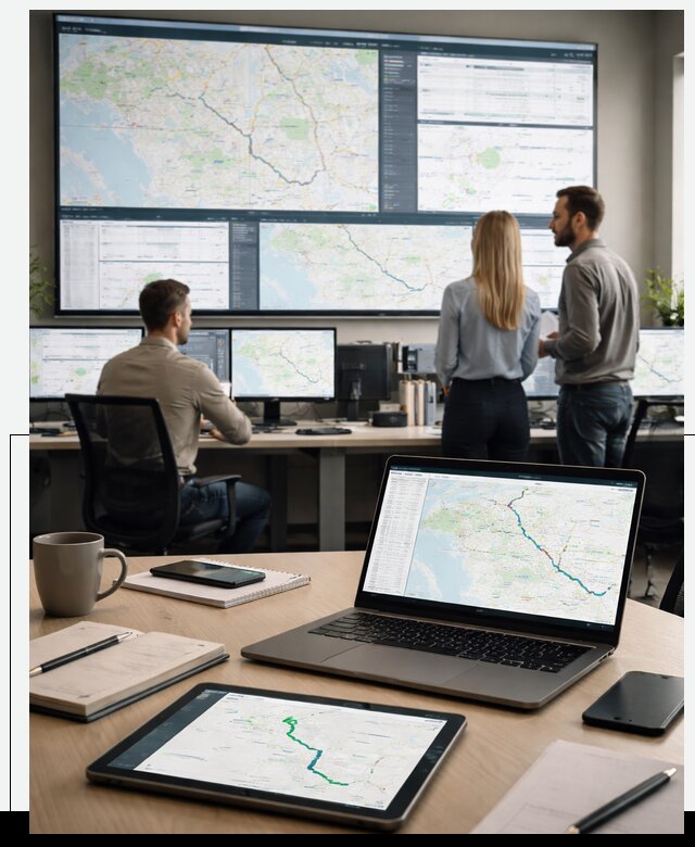 Трекинг грузов и Fleet Management, мониторинг автопарка в Южном-Сахалинске