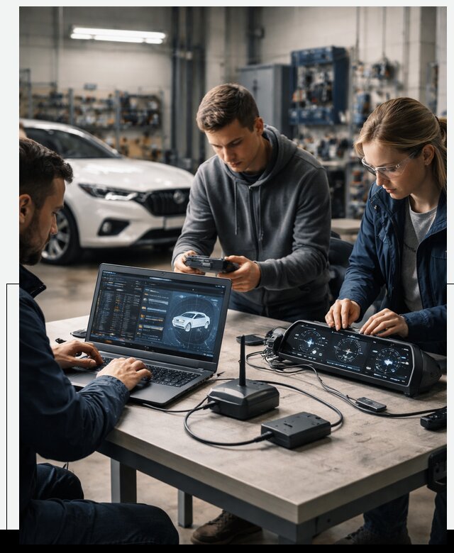 Разработка Connected Car и ПО для автопрома в Южном-Сахалинске