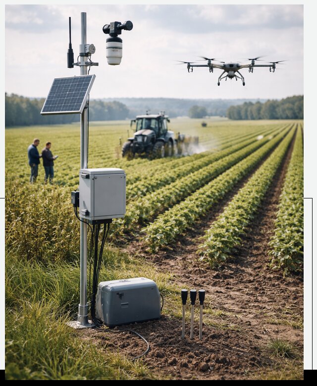 Разработка IoT мониторинга полей в Южном-Сахалинске от 8781 р. | АвикейЮжн